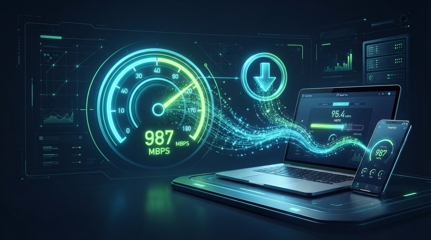 Download Speed Calculator and File Transfer Time Estimator